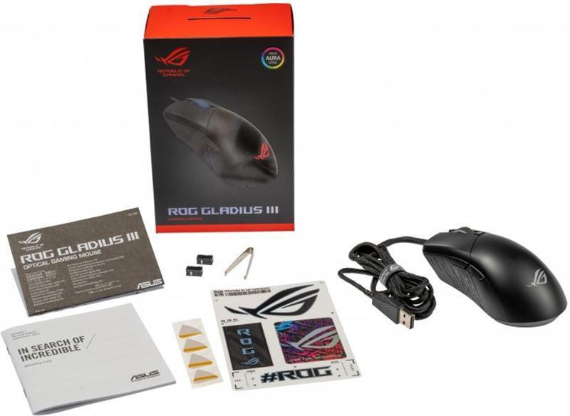 Мишка Asus ROG Gladius III (90MP0270-BMUA00) Чорний Харьков - изображение 12