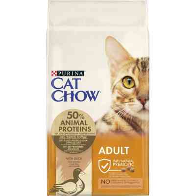 Сухий корм для кішок Purina Cat Chow Adult з качкою 15 кг (7613035394889) Вінниця