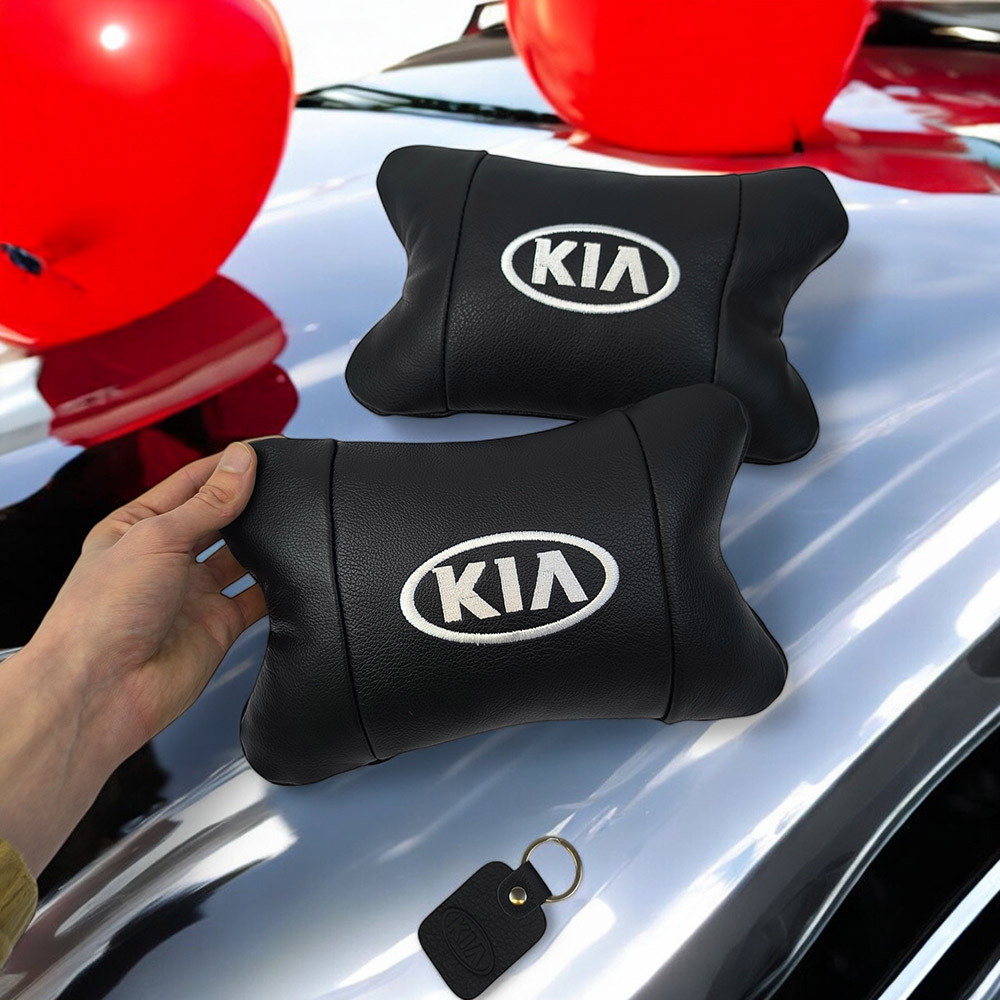 Оригінальний подарунок автомобілісту Kia Киа, Підголівник для сидіння автомобіля, Подушки для машини EC-58 Івано-Франківськ - фото 7