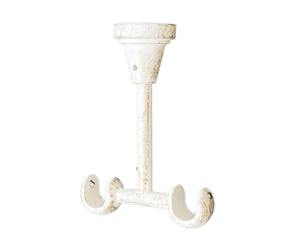 Тримач Orvit ВІДКРИТИЙ дворядний до СТЕЛІ 16\16 мм БІЛЕ ЗОЛОТО Львов - изображение 1