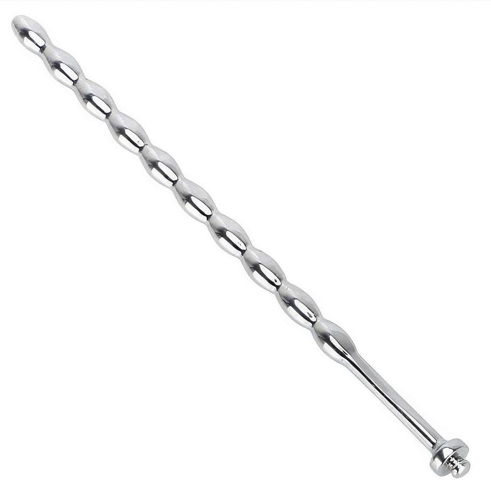 Уретральний стимулятор металевий Straight Rod 120x6 мм Сріблястий Вінниця - фото 2