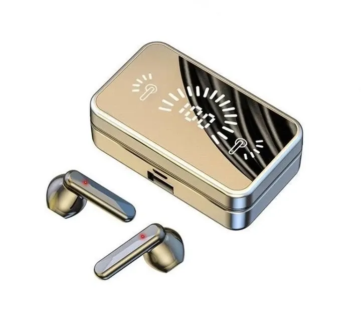Бездротові навушники TWS S20 із Зеркальним Цифровим Дисплеєм PowerBank Запоріжжя - фото 1
