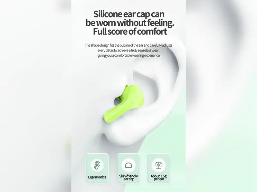 Гарнітура Double з кейсом Bluetooth NB798 TWS навушники із сенсорним керуванням, IPX4, до 20м Одеса - фото 8