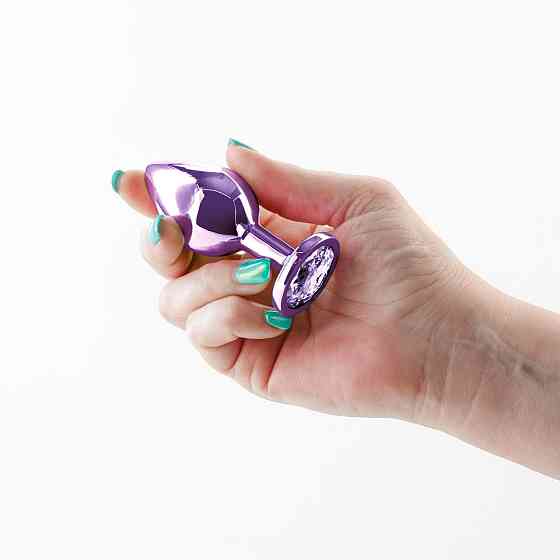 Анальна пробка NS Novelties Rear Assets — Medium — Purple Sex Aura Київ