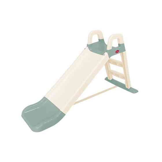 Дитяча пластикова гірка для катання 0140/18 кремово-м'ятна, 140 см Вінниця
