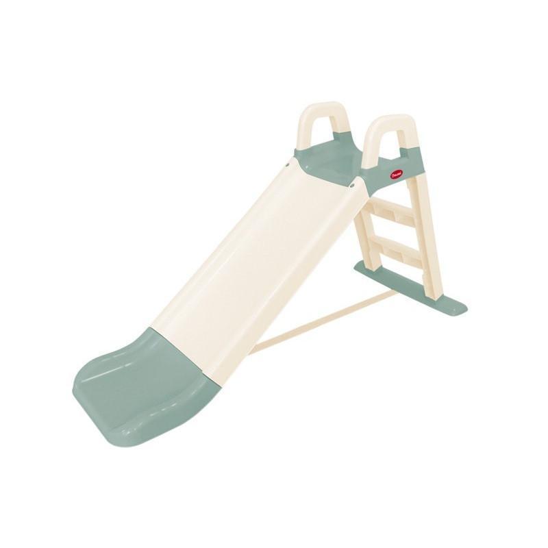 Дитяча пластикова гірка для катання 0140/18 кремово-м'ятна, 140 см Вінниця - фото 1