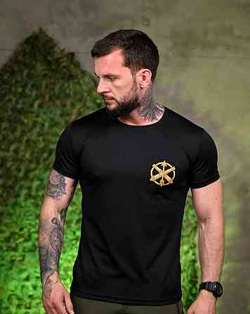 Тактична потовідвідна футболка зППОкією black ПП7715 Одеса