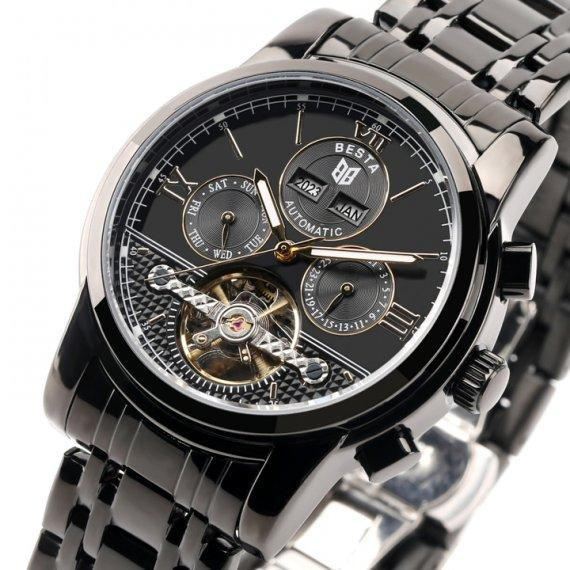 Часы мужские наручные Besta Classic (Черный) Винница - изображение 3