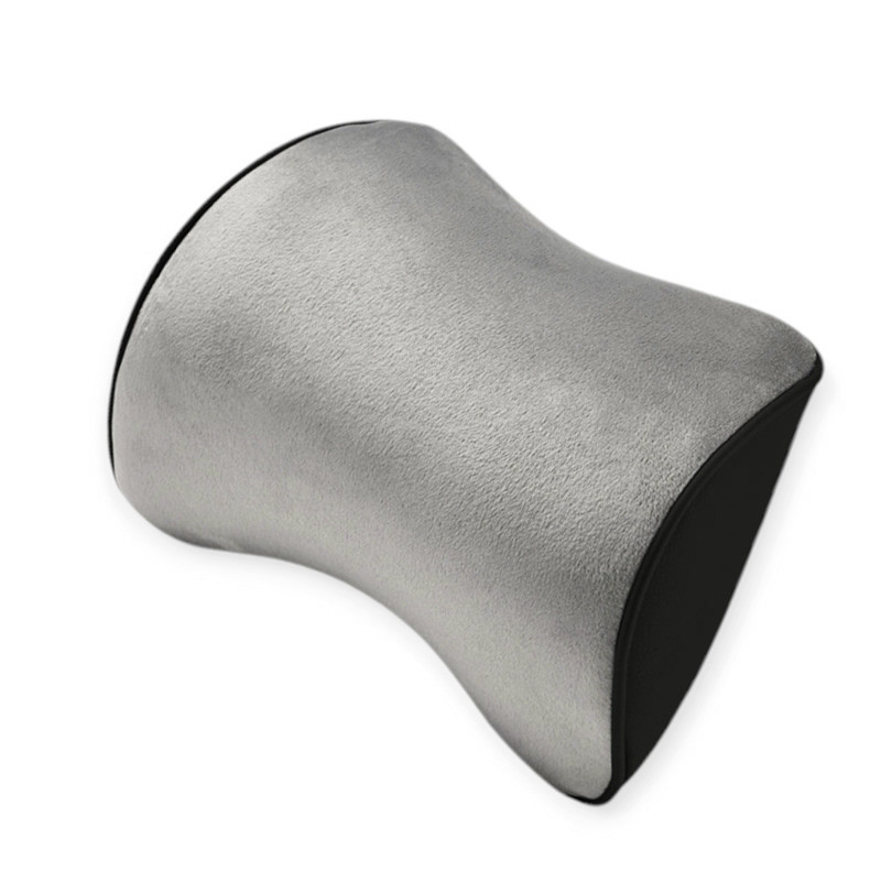 Подушки шиї на підголівник (2шт) читсті з ефектом пам'яті, велюр сірі для Мукачево - фото 1