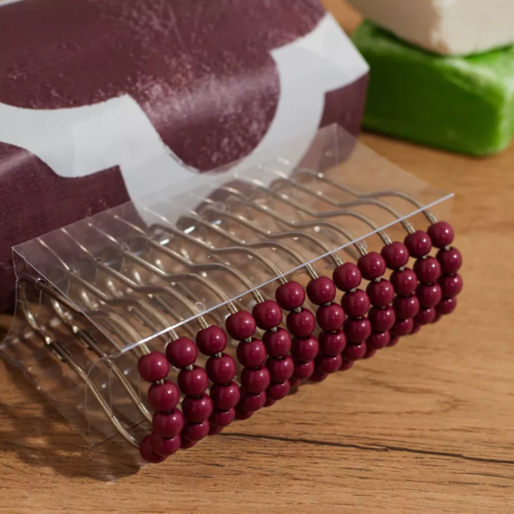 Шторка для ванной и душа набор аксессуаров и ванных принадлежностей: шторка,стакан для щеток,дозатор для мыла Каменец-Подольский - изображение 2