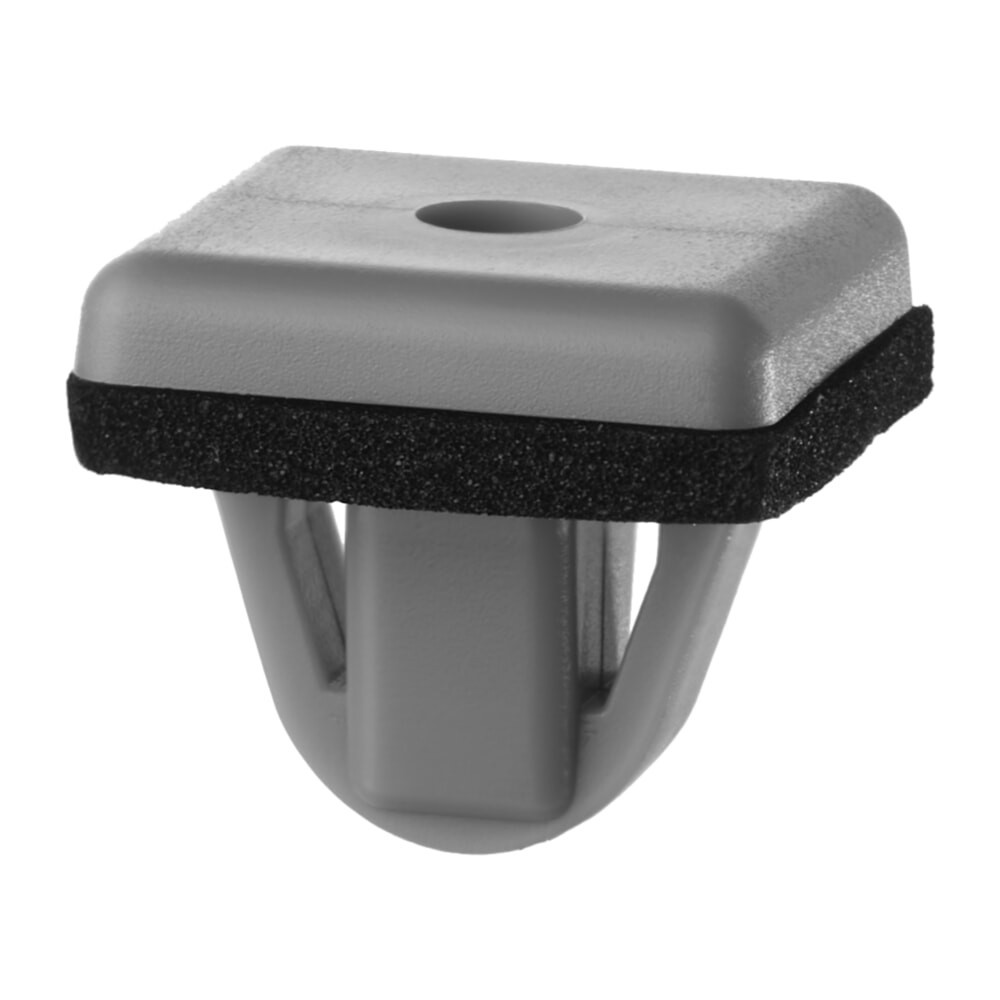 Втулки, вставки, Втулка з квадратним капелюшком з ущільнювальною прокладкою, Сірий, Пластик, Розміри (мм): Київ - фото 1