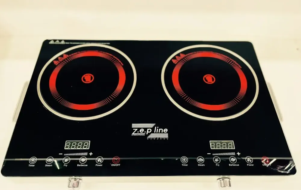 Инфракрасная двухконфорочная электроплита Zepline ZP-062 Коломия - фото 1