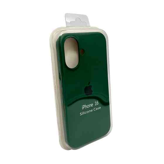 Чохол для смартфона Silicone Full Case AA Open Cam for Apple iPhone 16 31,Dark Green Киев