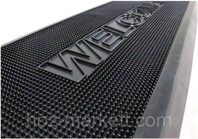 Килимок 90 см х 30 см накладка гумовий на щаблі антиковзний Velcome Харків - фото 4