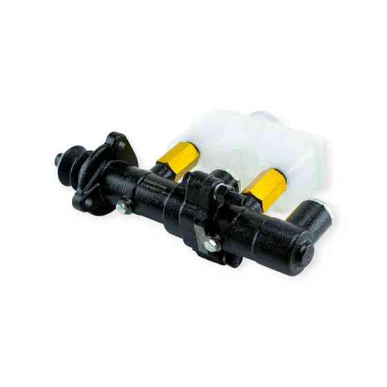 Цилиндр главный ГАЗ 3306, 3307, 3309, 53, 66 2х секционный с бачком новый образец (ГТЦ) тормозной Мукачево