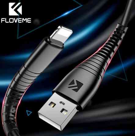 Lightning кабель Floveme 30см Black Киев