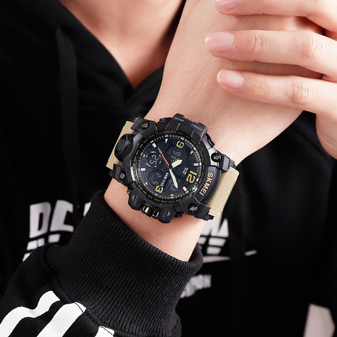 Skmei 1155 Black-Khaki SBR Киев - изображение 4