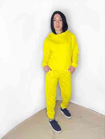 Костюм підлітковий спортивний тринитка петля Жовтий M Харків