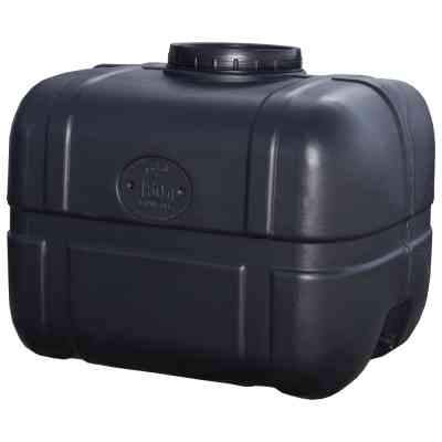 Ємність для води Пласт Бак квадратна не харчова 150 л прямокутна чорна видувна (5706) Вінниця