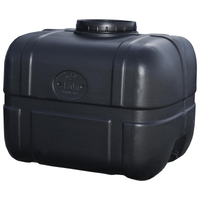 Ємність для води Пласт Бак квадратна не харчова 150 л прямокутна чорна видувна (5706) Вінниця - фото 1