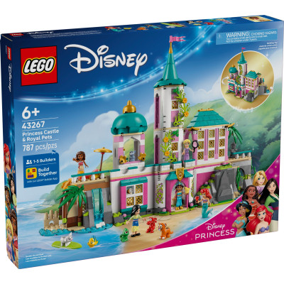 Конструктор LEGO Disney Замок принцессы и королевские любимцы (43267) Винница - изображение 1