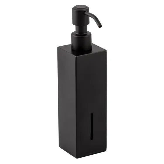Дозатор для рідкого мила Qtap Liberty QTLIBBLM11522 Black Київ