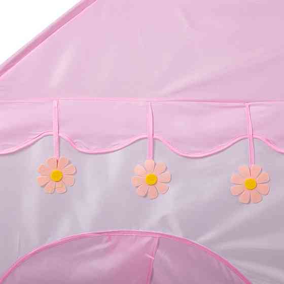 Розовая детская палатка-домик для девочек 125 см Киев