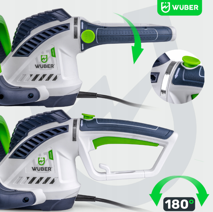 Кусторез электрический 61см 620Вт Wuber (Польша) Киев - изображение 6