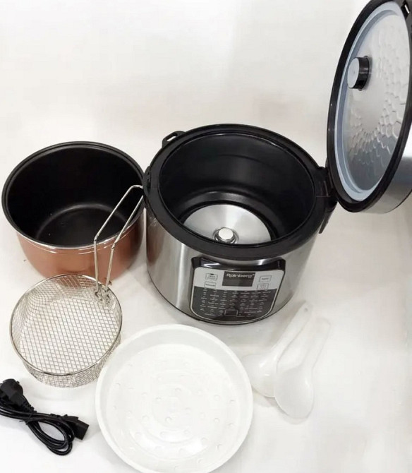 Мультиварка фритюрниця Rainberg RB-6209 6 л пароварка мультикухар. Харків - фото 3