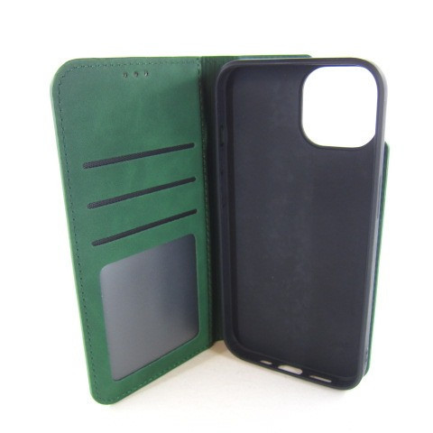 Чехол книжка iPhone 13 14 Premium Case (зеленый) Одесса - изображение 8