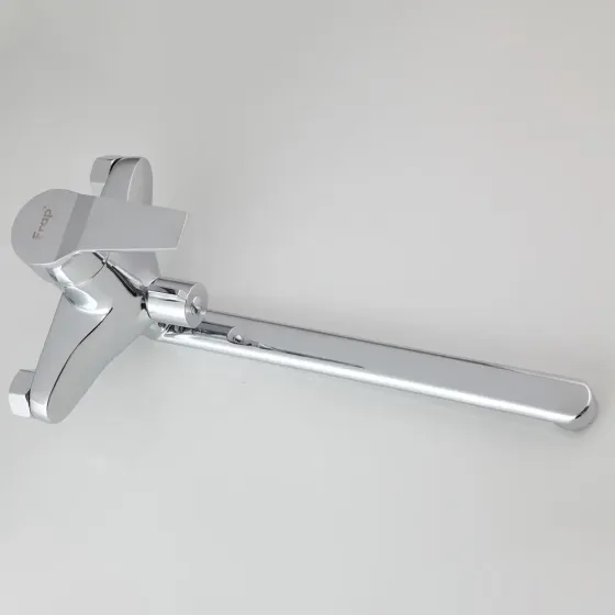 Смеситель для ванны FRAP F22063 с душевым гарнитуром, длинный Киев