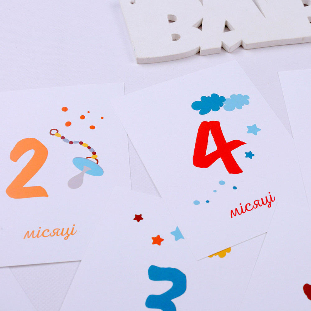 Картки для щомісячних фото малюків Тернопіль - фото 5