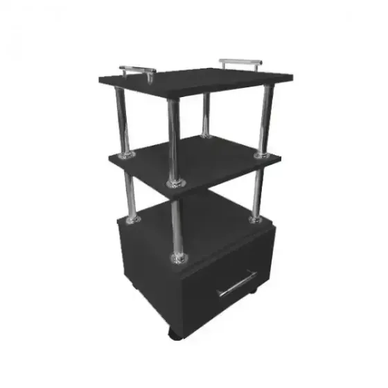 Тележка  косметологическая Практик UK-120 Черный Киев