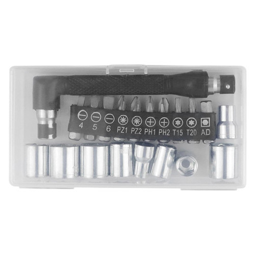 Кутовий ключ з 10 бітами та 9 головками, набір інструментів Київ - фото 8