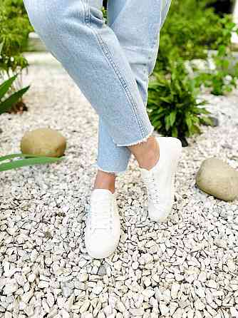 Кеди жіночі PQ-22 білі тканина весна-осінь 37р.-24см 38р.-24.5см (1451) Коломыя