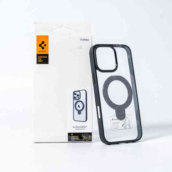 Чохол для смартфона Spigen AAA Magnetic Ring for Apple iPhone 15 Pro Black Київ