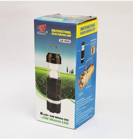 Ліхтар для кемпінгу HB-9699 акумуляторний LED, туристичний, з яскравим світлом та тривалою роботою Одеса - фото 11