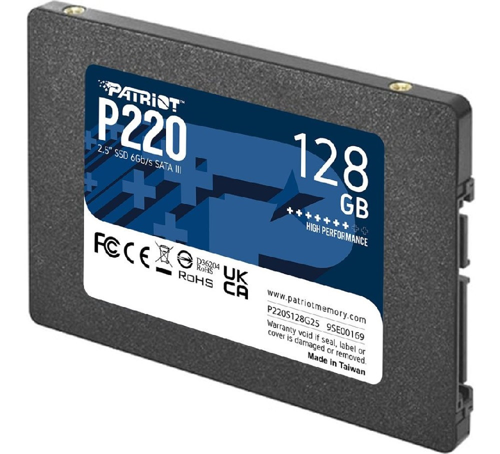 Накопичувач SSD Patriot P220 128GB 2.5" 7mm SATAIII Київ - фото 7