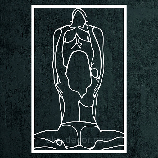 Декоративне настінне Панно «По дорослому 18+», Декор на стіну 70*44 см, Білий Київ - фото 9