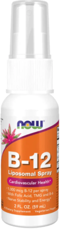 Витамин В12 Now Foods Vitamin B-12 Liposomal Spray 59ml Киев