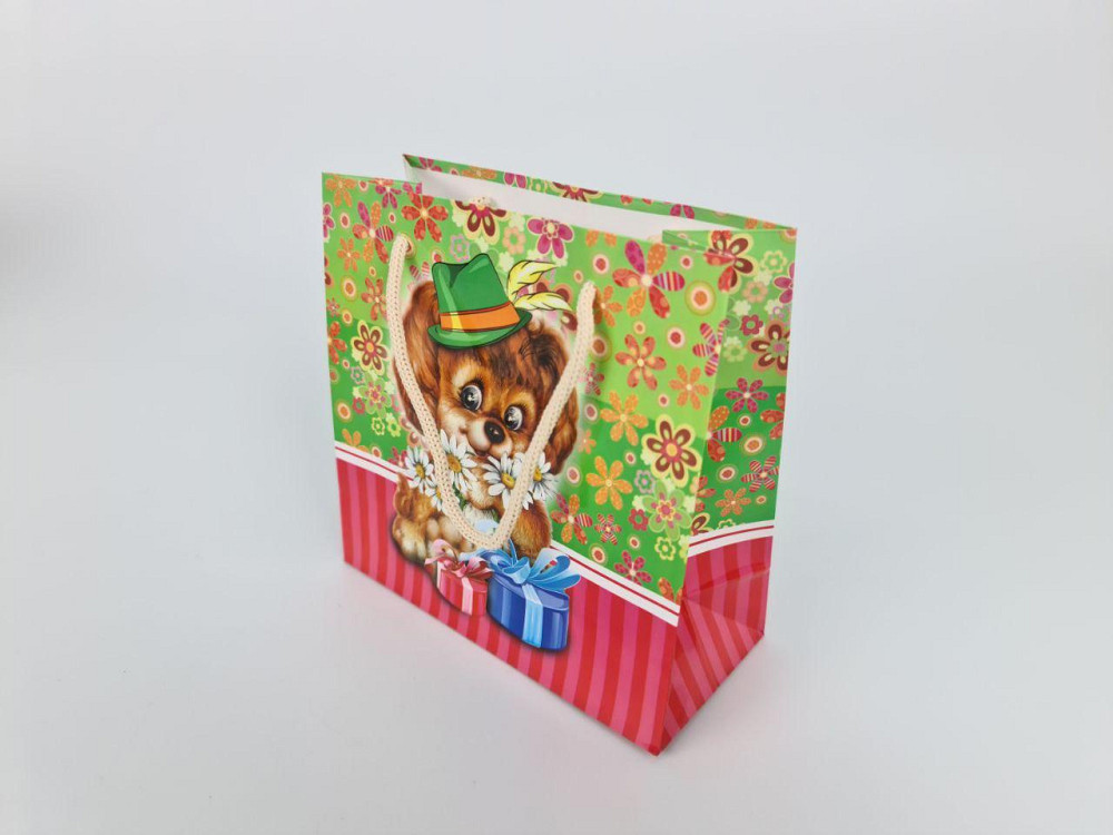 Пакет подарунковий під чашку 16/16/8 (артЧ-082) (12 шт) Харків - фото 3