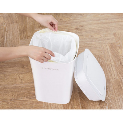 Контейнер для мусора Xiaomi Ninestars Waterproof Induction Trash White (DZT-10-11S) Винница - изображение 6