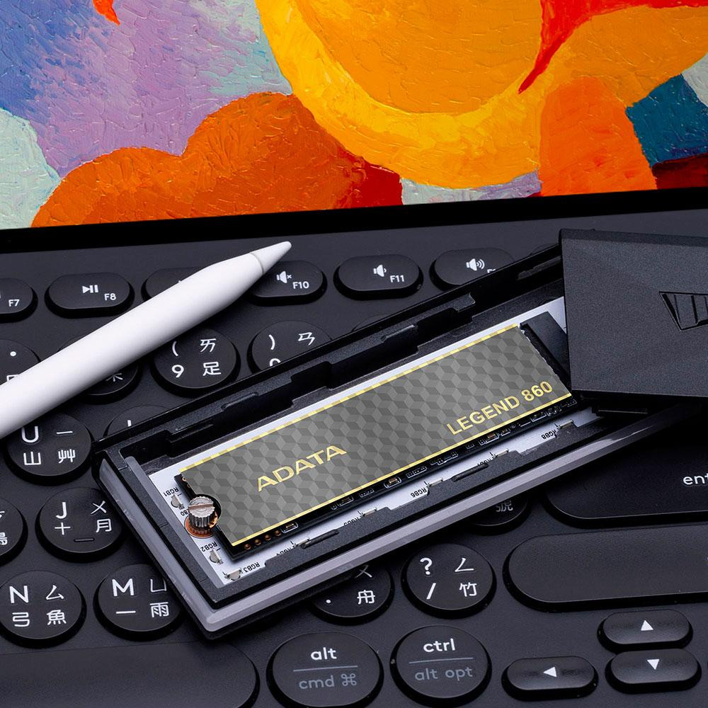SSD диск накопитель M.2 ADATA LEGEND 860 500 GB 2280 PCIe Gen 4x4 3D NAND Read / Write: 5000 / 3000 MB / sec Одеса - фото 10