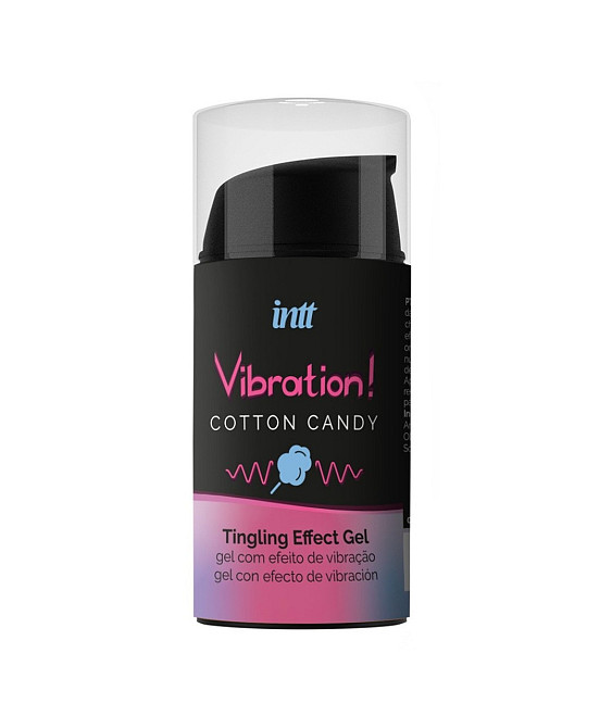 Жидкий вибратор INTT VIBRATION COTTON CANDY 15 ml Sex Aura Киев - изображение 2