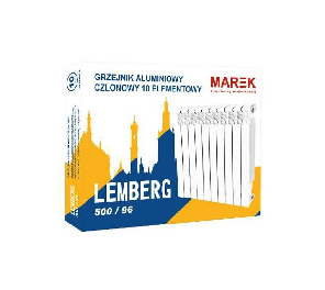 Алюминиевый радиатор LEMBERG 500/96 Киев - изображение 1