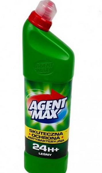 Засіб для миття унітазів Agent Max Хвоя 1000мл Польща Київ - фото 1