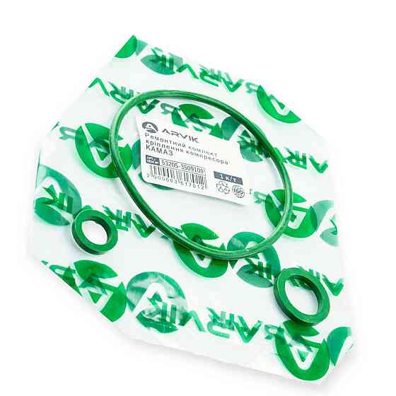 Ремкомплект компресора КамАЗ Євро 1 циліндр зелений силікон кріплення Мукачево