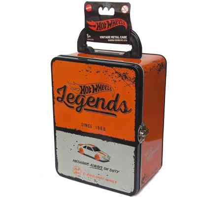Игровой набор Hot Wheels Винтажный контейнер для 18 машинок, оранжевый (HWCC22O) Винница