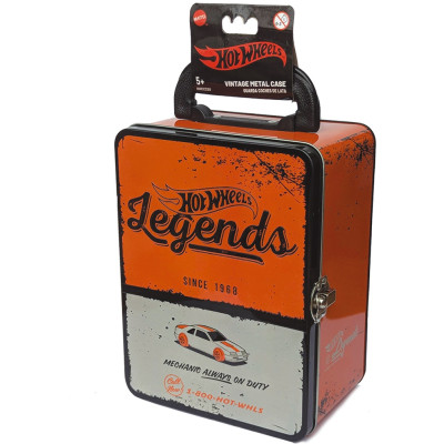 Ігровий набір Hot Wheels Вінтажний контейнер для 18 машинок, помаранчевий (HWCC22O) Вінниця - фото 1