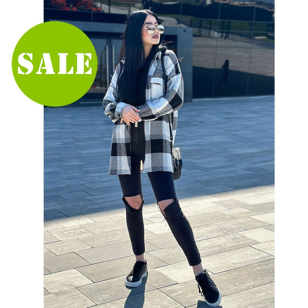 Рубашка в клетку оверсайз Ultra Киев - изображение 1